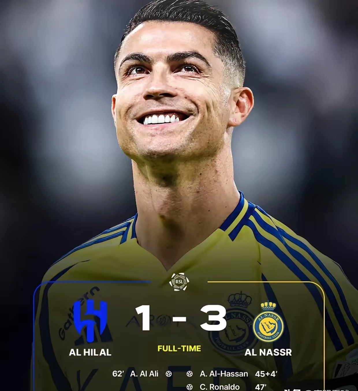 C罗发文宣告别利雅得！以高额年薪出发，寻求新挑战